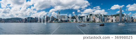 Landscape of Hong Kong from the Kowloon Peninsula 36998025