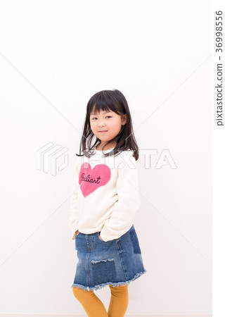 Stylish primary schoolchild Stylish primary schoolchild 36998556