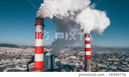power station plant 36998756