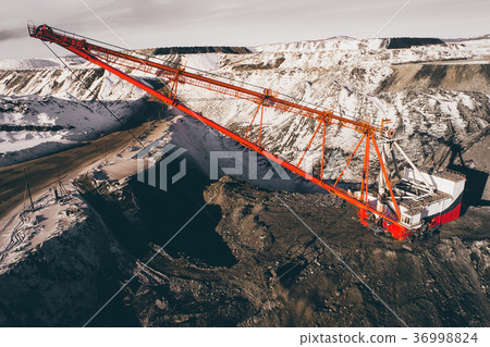 coal mining open pit coal mining open pit 36998824