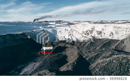 coal mining open pit coal mining open pit 36998828