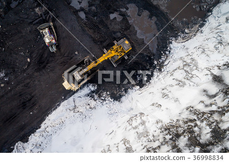 coal mining open pit coal mining open pit 36998834