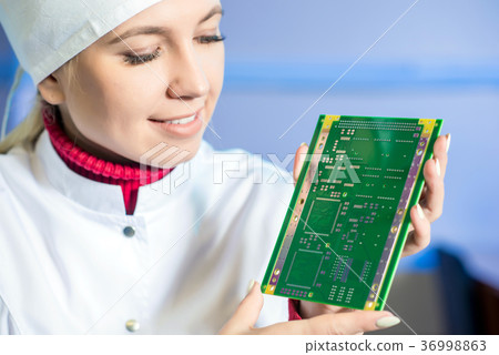 microchip production factory microchip production factory 36998863