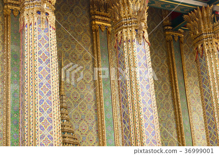 Traditional and architecture Thai style temple Traditional and architecture Thai style temple 36999001