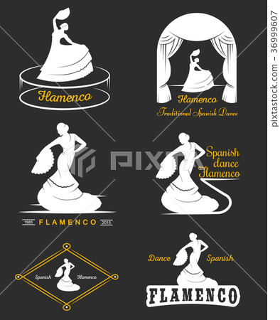 Set Logos and Badges Flamenco 36999607