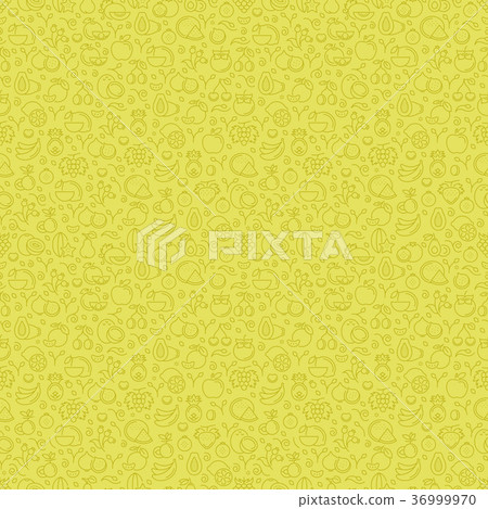 Seamless Pattern of Fruits Seamless Pattern of Fruits 36999970