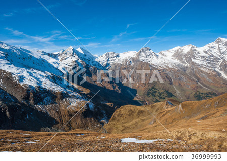 旅行，歐洲，奧地利，大格洛克納山山路，阿爾卑斯山， 36999993