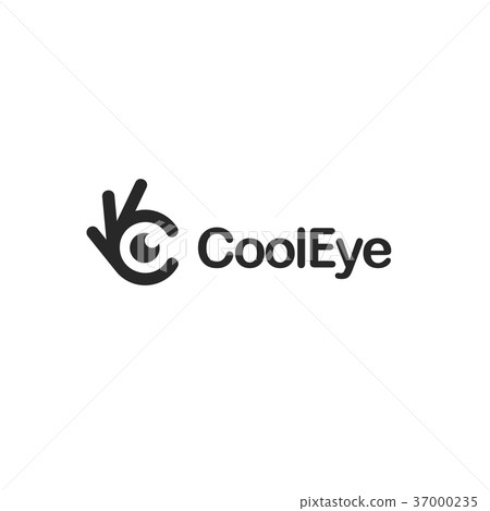 Eye icon. Ok symbol, Okay vector logo, high 37000235