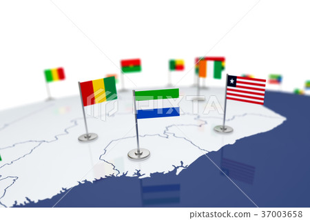 Sierra Leone flag Sierra Leone flag 37003658