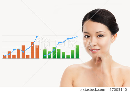 Face care data graph 37005140
