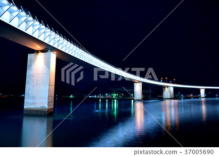 Ushibuka Haiya Ohashi Light Up Amakusa City, Kumamoto Prefecture Ushibuka Haiya Ohashi Light Up Amakusa City, Kumamoto Prefecture 37005690