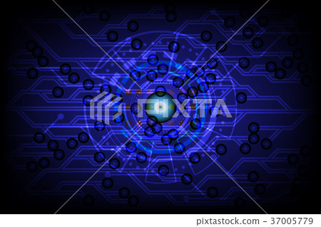abstract future circle technology concept abstract future circle technology concept 37005779