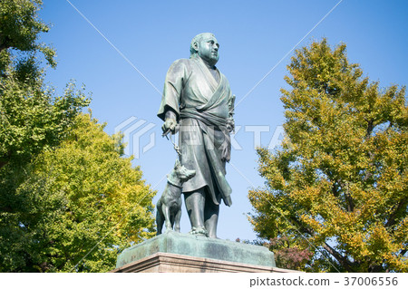 上野公園賽戈雕像銅像 37006556