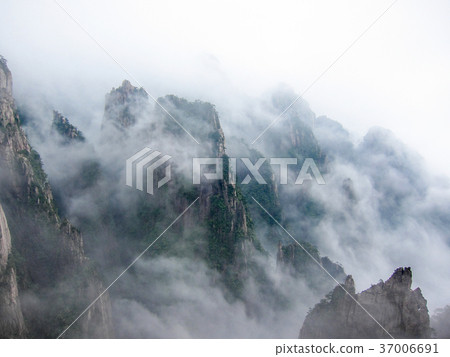 中國的梅山黃山 37006691