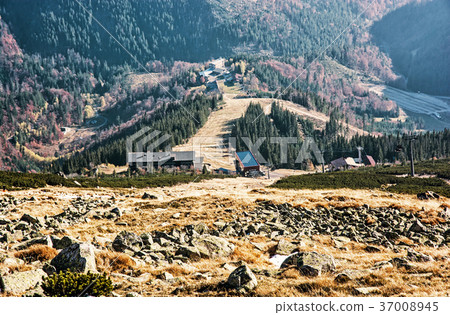 Lift station in Low Tatras, cable car to Chopok Lift station in Low Tatras, cable car to Chopok 37008945