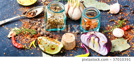Big set of spices Big set of spices 37010391
