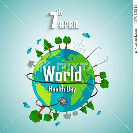 World health day concept with environmental of ear 37010818