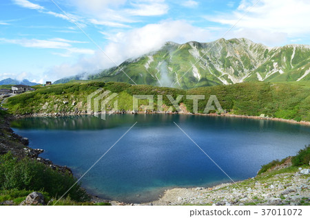 [富山]立山黑部阿爾卑斯山脈路線禦栗賀池塘 37011072