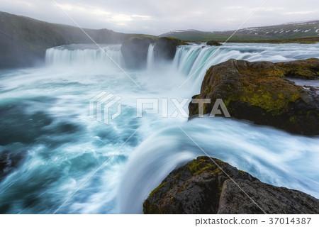 Godafoss waterfall on Skjalfandafljot river 37014387