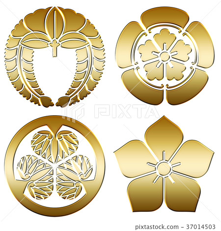 Family Crest Gold Goto Five Kaki 37014503