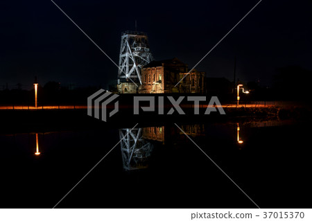 Miike煤礦Manda坑標記夜視圖 37015370