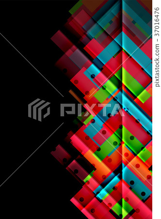 Color arrows on black background Color arrows on black background 37016476
