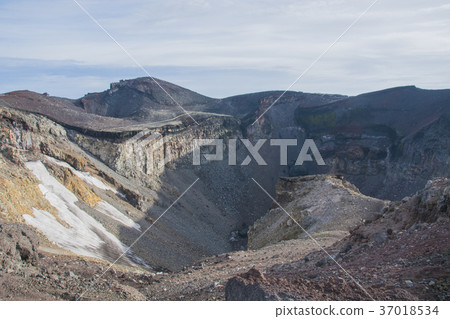 World Heritage Mt. Fuji crater, bowl World Heritage Mt. Fuji crater, bowl 37018534