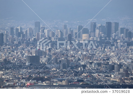 Osaka city scenery 37019028