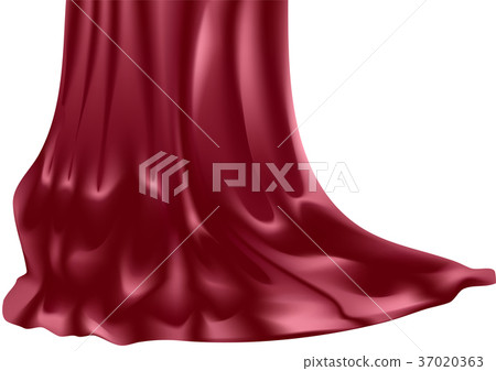 Crumpled curtain Crumpled curtain 37020363