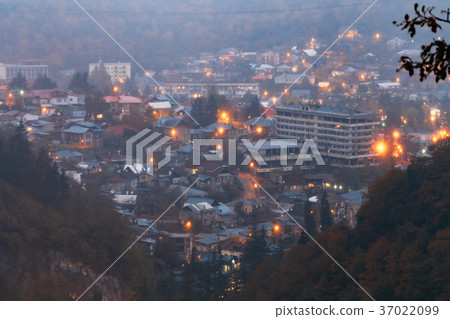 Borjomi, Samtskhe-Javakheti, Georgia. Aerial View 37022099