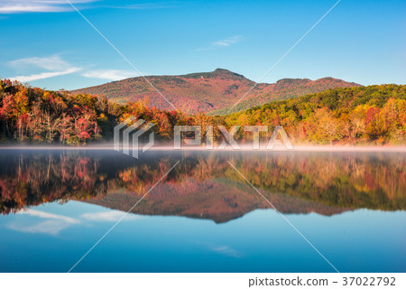 Grandfather Mountain in Fall 37022792