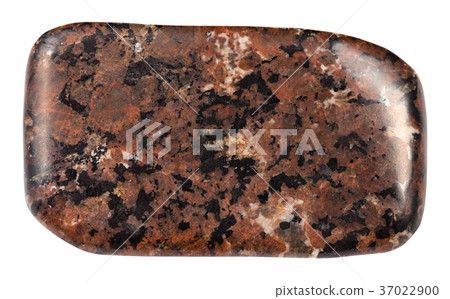 tumbled spreusteined urtite stone isolated tumbled spreusteined urtite stone isolated 37022900