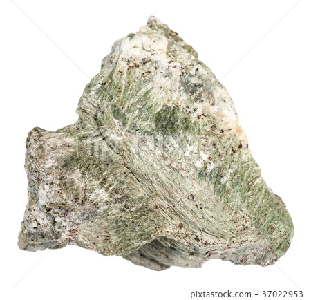 raw richterite stone isolated on white 37022953