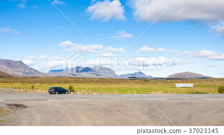 Laugarvatnsvegur country road in Iceland 37023145