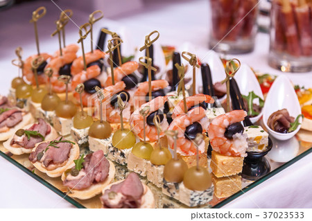 Delicious food catering. Cocktail Reception Delicious food catering. Cocktail Reception 37023533