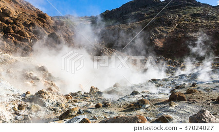 acidic solfatara in Krysuvik area, Iceland 37024027