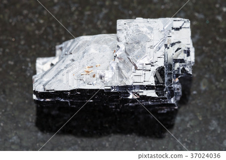 raw Galena stone on dark background raw Galena stone on dark background 37024036