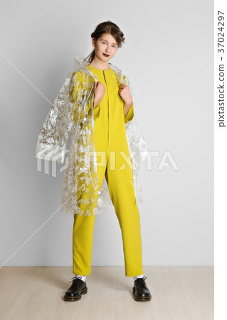 yellow overalls