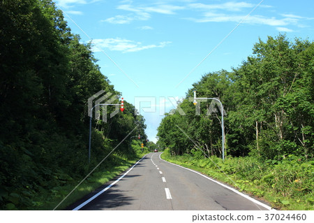 Scenery of Road 2 of Noboribetsu Scenery of Road 2 of Noboribetsu 37024460