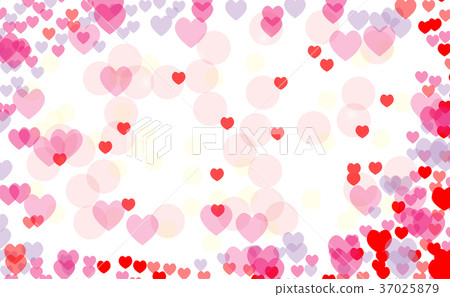 Abstract heart valentine background Abstract heart valentine background 37025879