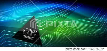 Straight neon lines Straight neon lines 37026194