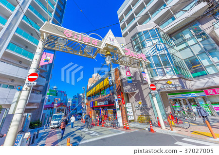 Tobu Tojo Line Narimasu Station South Exit Skip Village Entry gate Tobu Tojo Line Narimasu Station South Exit Skip Village Entry gate 37027005