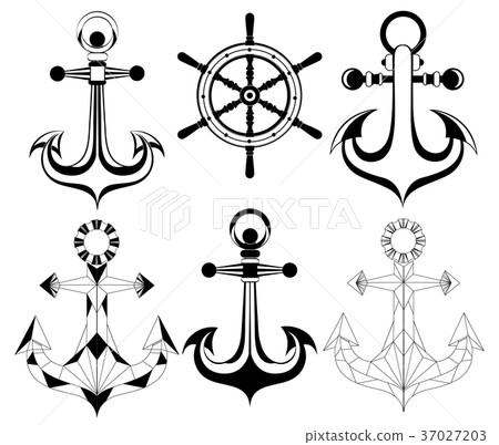 Silhouette anchors Silhouette anchors 37027203