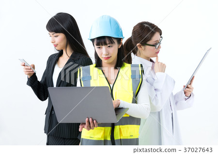 a working woman                          37027643