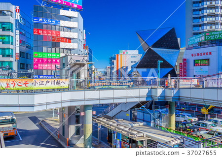 Scenery in front of Saitama Kawagoe Station East Exit Station 37027655