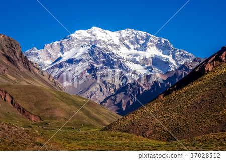 Majestic peak of Aconcagua Majestic peak of Aconcagua 37028512