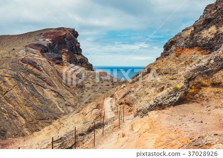 Cliffs at Ponta de Sao Lourenco, Madeira, Portugal 37028926