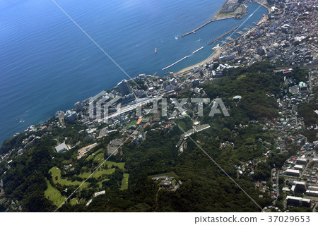 靜岡縣熱海市鳥瞰圖 37029653