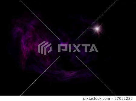 Being shone nebula - Stock Illustration [37031223] - PIXTA