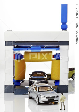 Car, Businessman, Car Wash, Model Car, Businessman, Car Wash, Model 37031495
